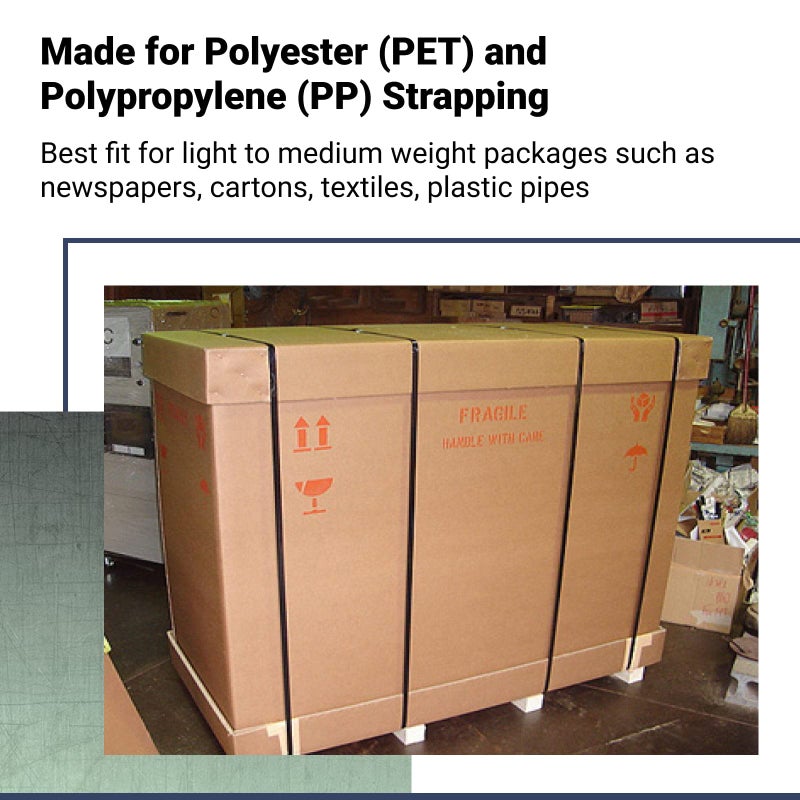 IDL Packaging Teknika P-330 Economical Tensioner for PP and PET Strapping, Up to 3/4 Strap Width - Image 5